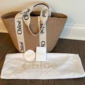NWT Chloe Woody Tote